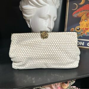 Vintage Lumured Beaded Evening Bag – OS